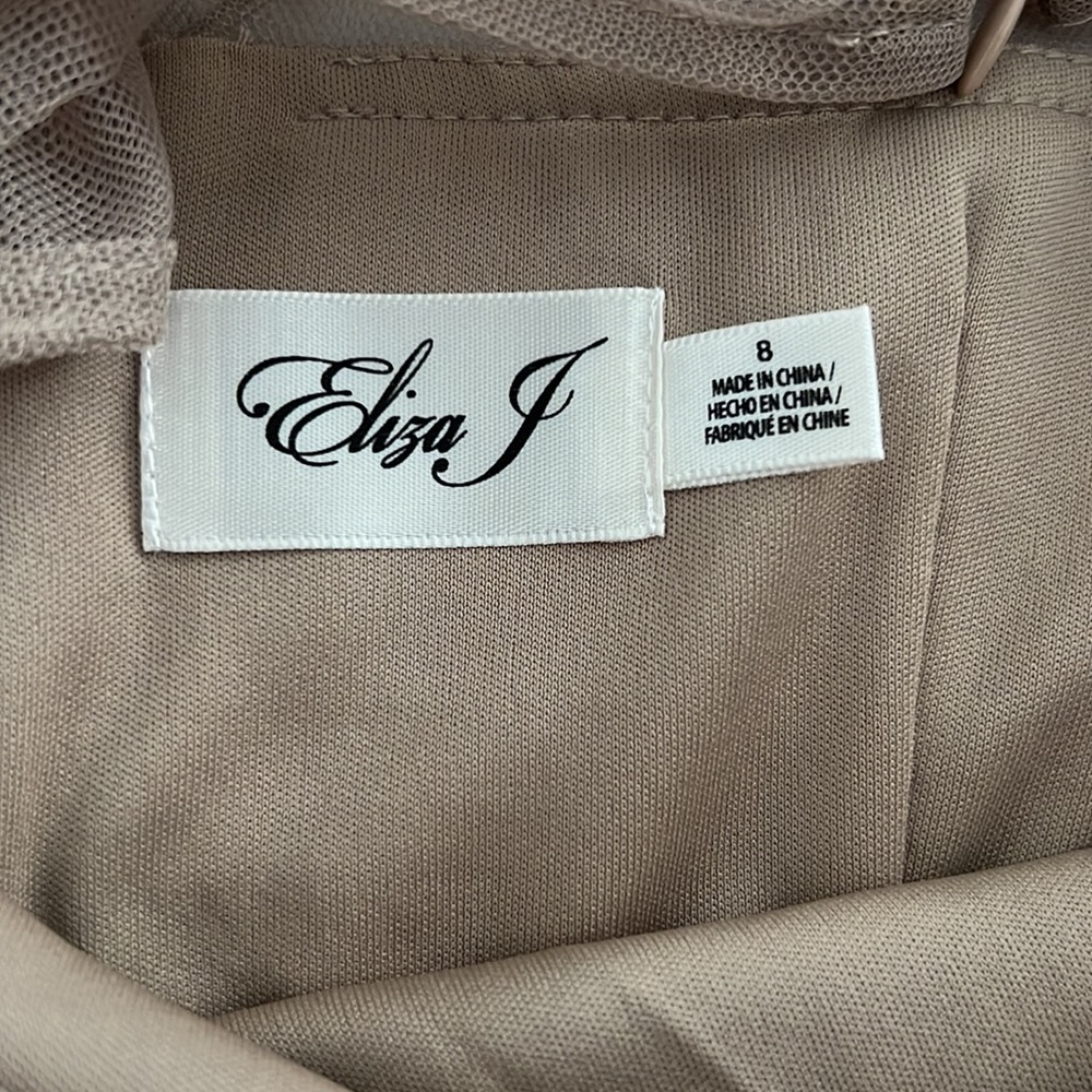 Eliza J womens Metallic Sheath Dress - Picture 8 of 8